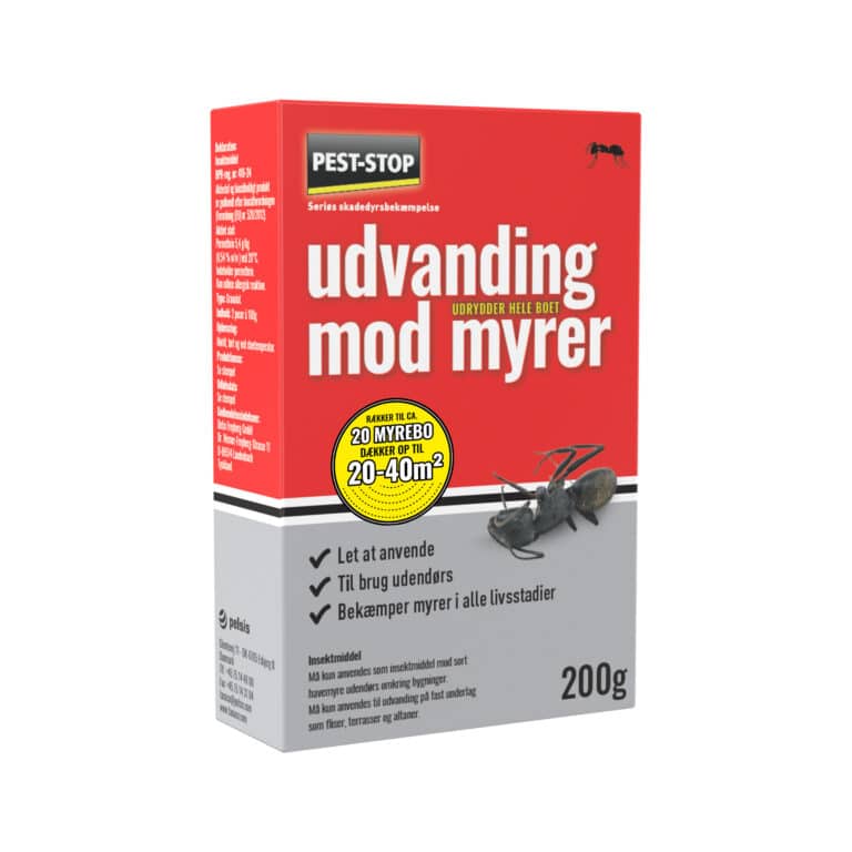 Udvandning mod myrer