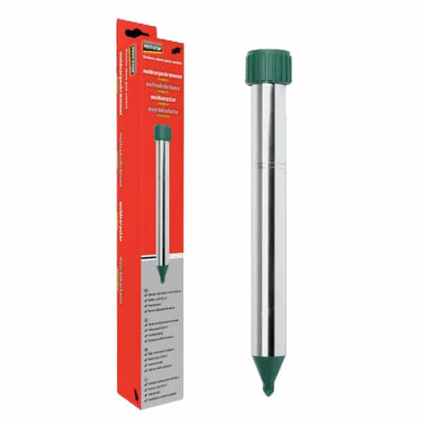Pest-Stop® Mosegris & Muldvarpeskræmmer (Batteridrevet)